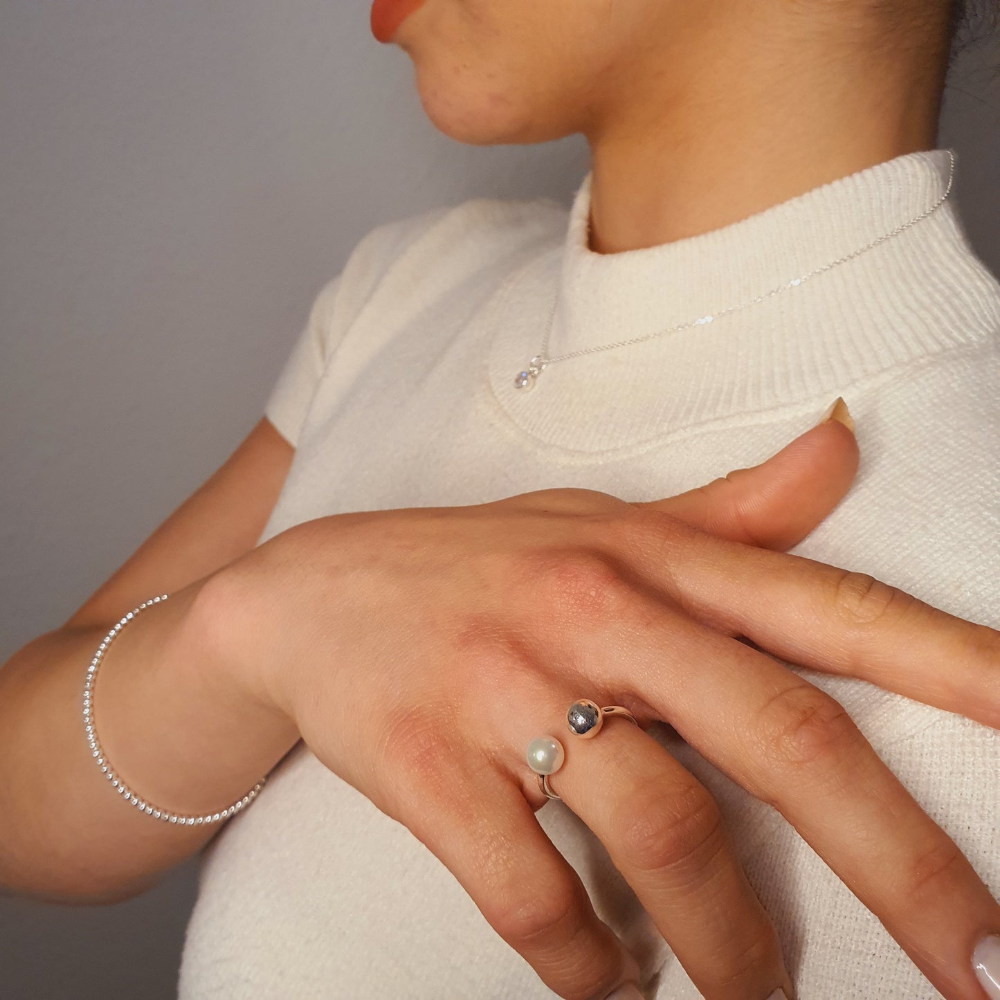 ANILLO PERLA