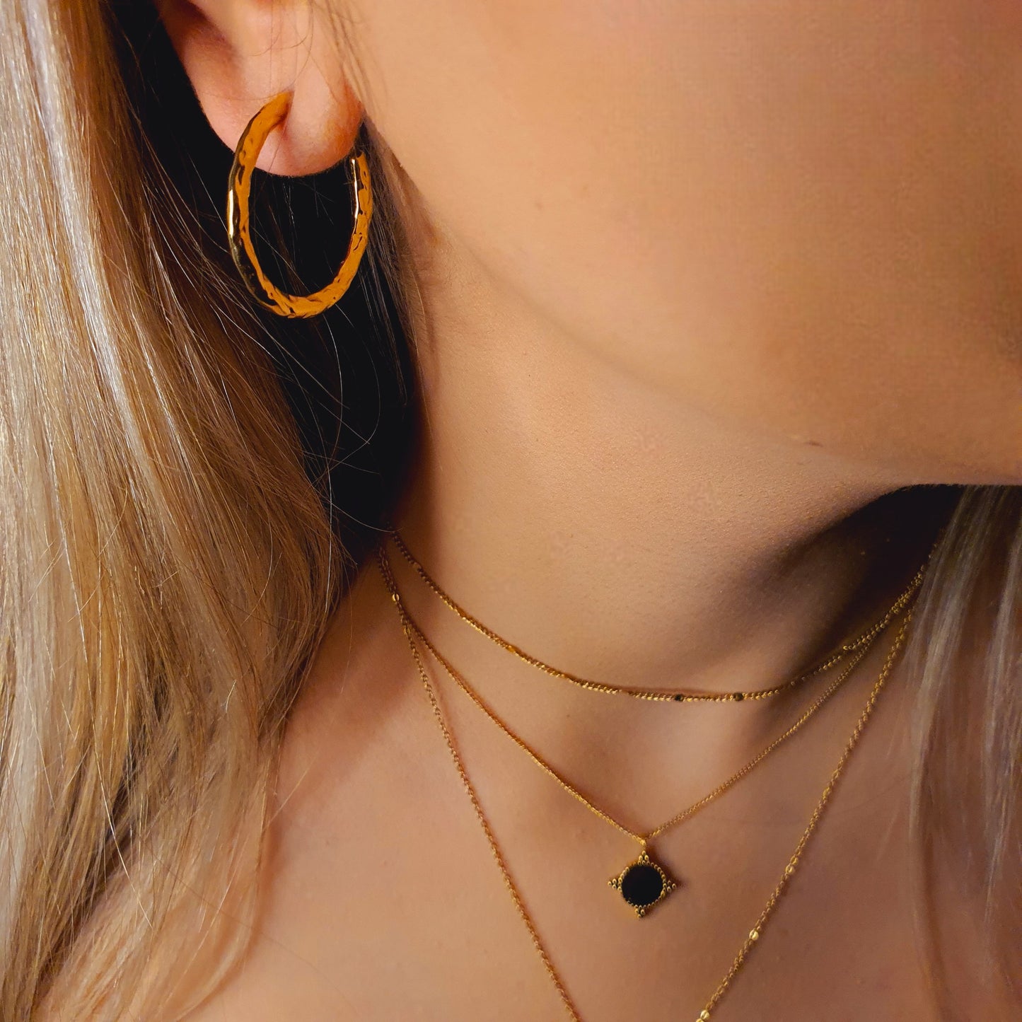 PENDIENTES DE ARO ATENEA