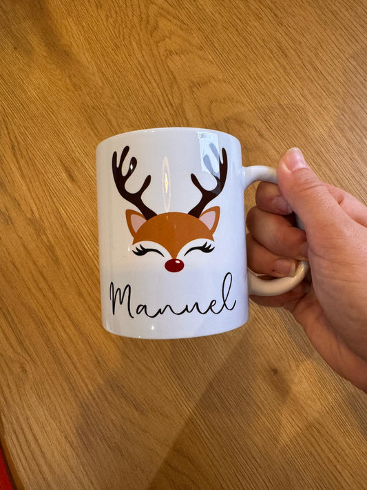 Pack de Navidad Personalizado – Tazas, Calcetines y Portafotos