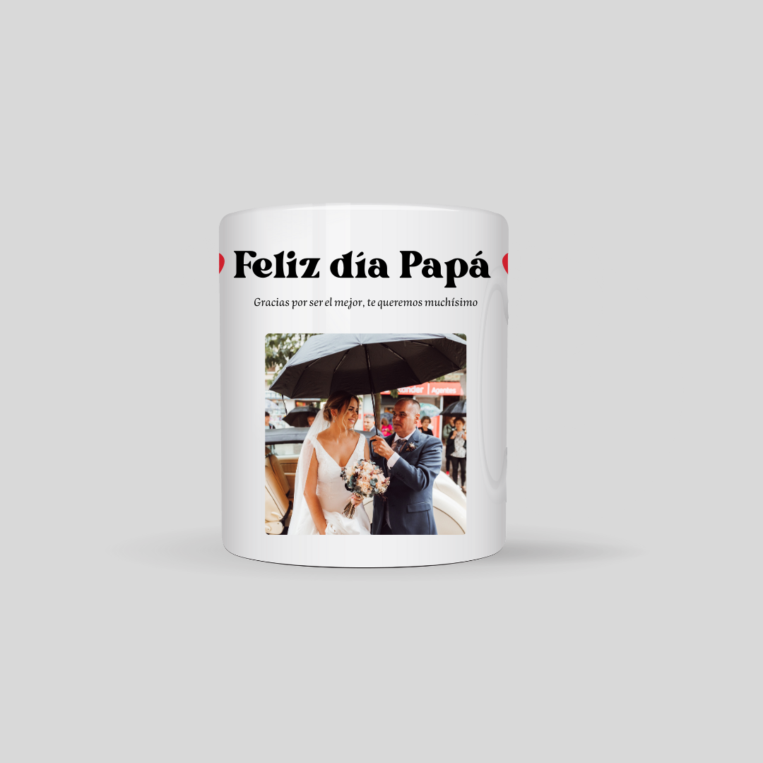 TAZA "FELIZ DÍA PAPÁ"