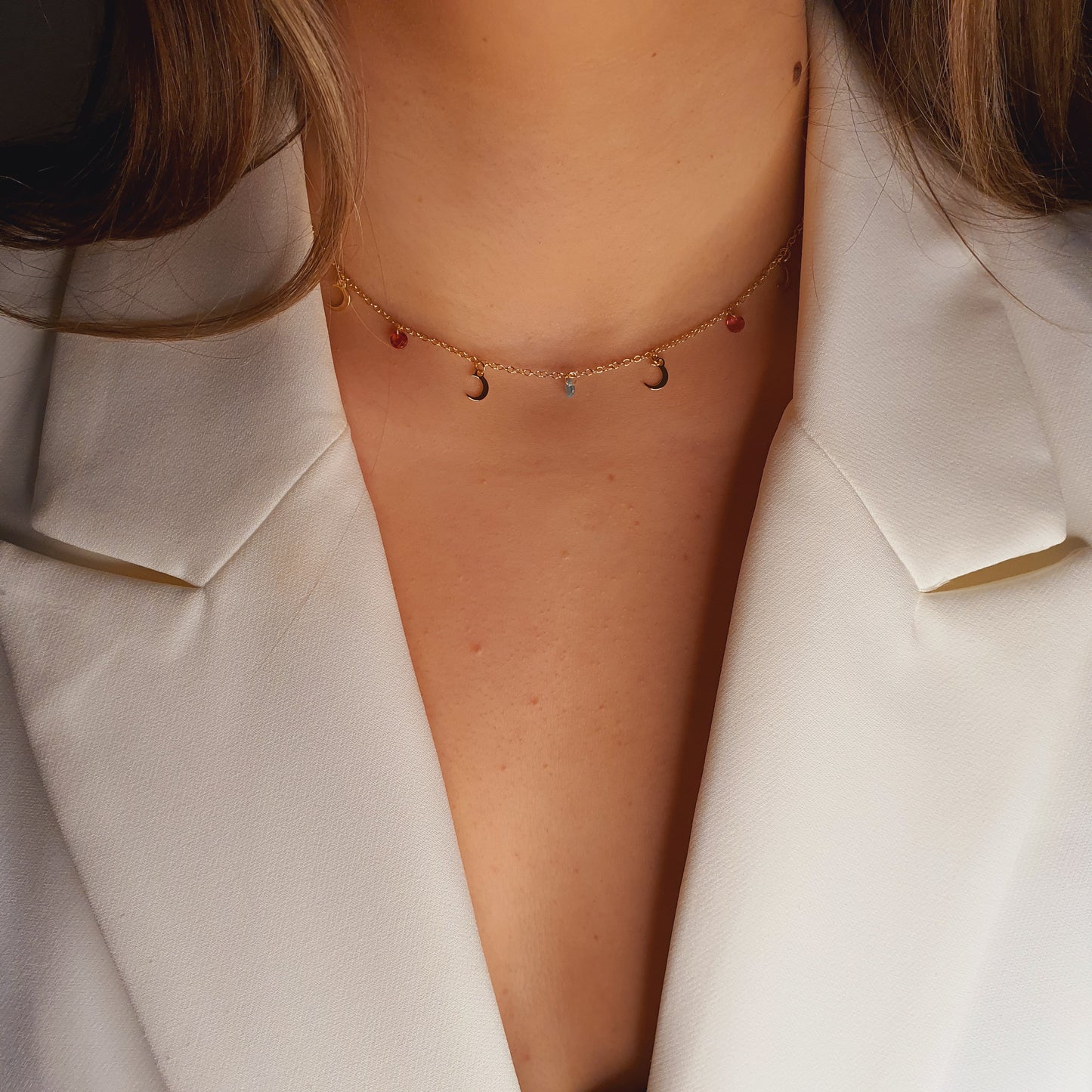 COLLAR GOLDEN MOON