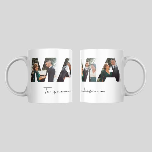 TAZA "MAMÁ TE QUIERO MUCHÍSIMO”