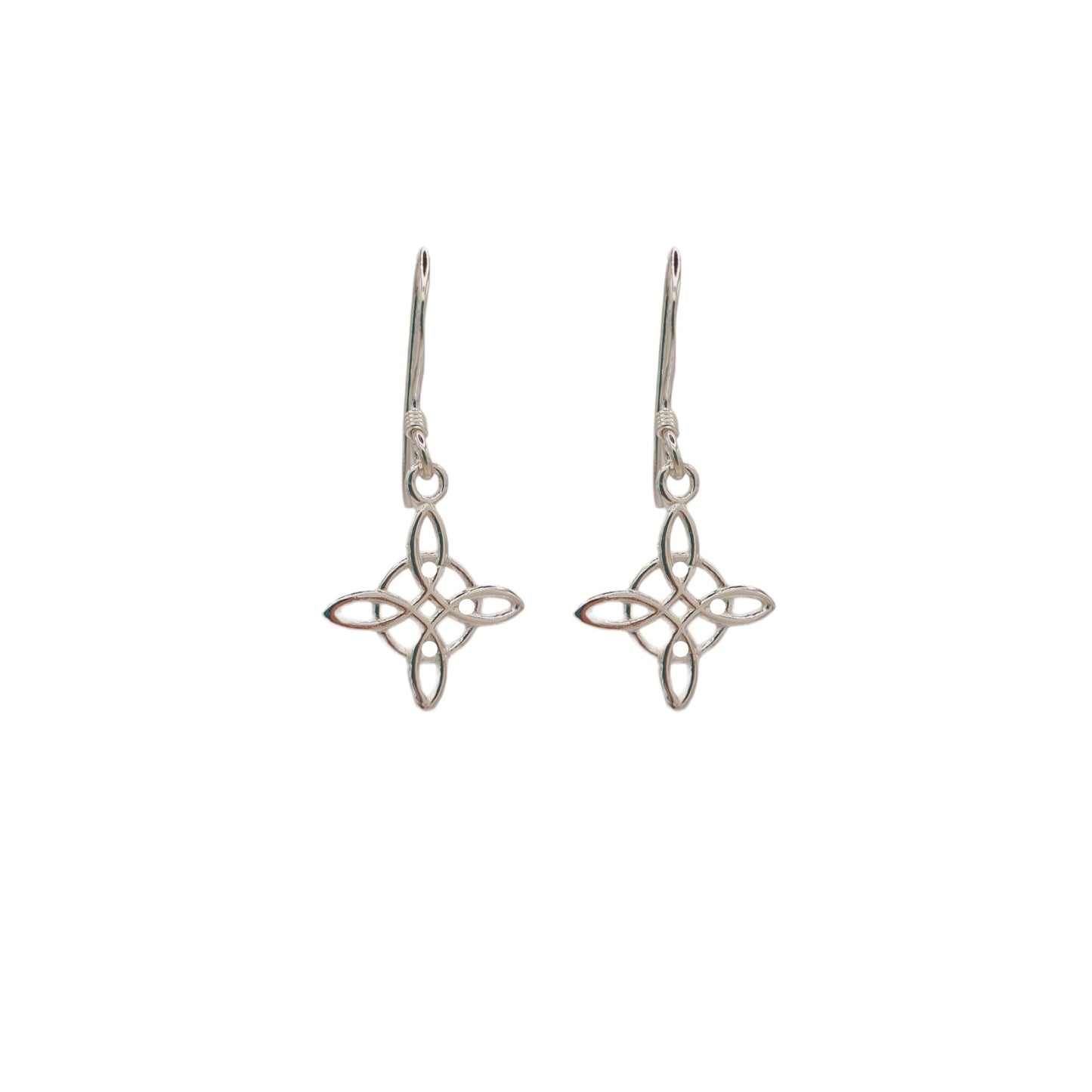 PENDIENTES NUDO DE BRUJA