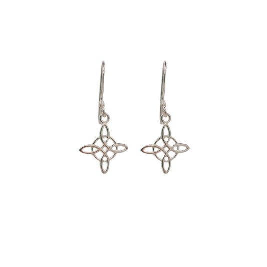 PENDIENTES NUDO DE BRUJA