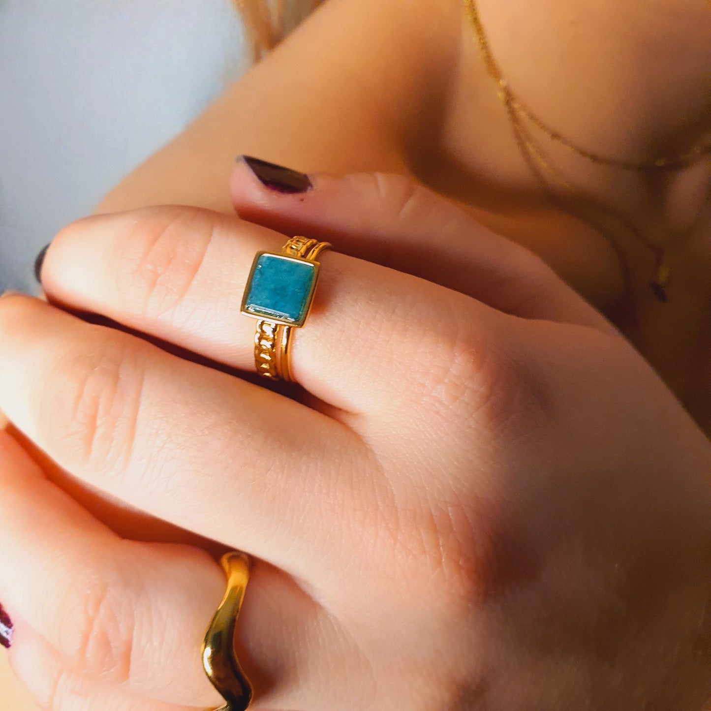 ANILLO ESMERALDA