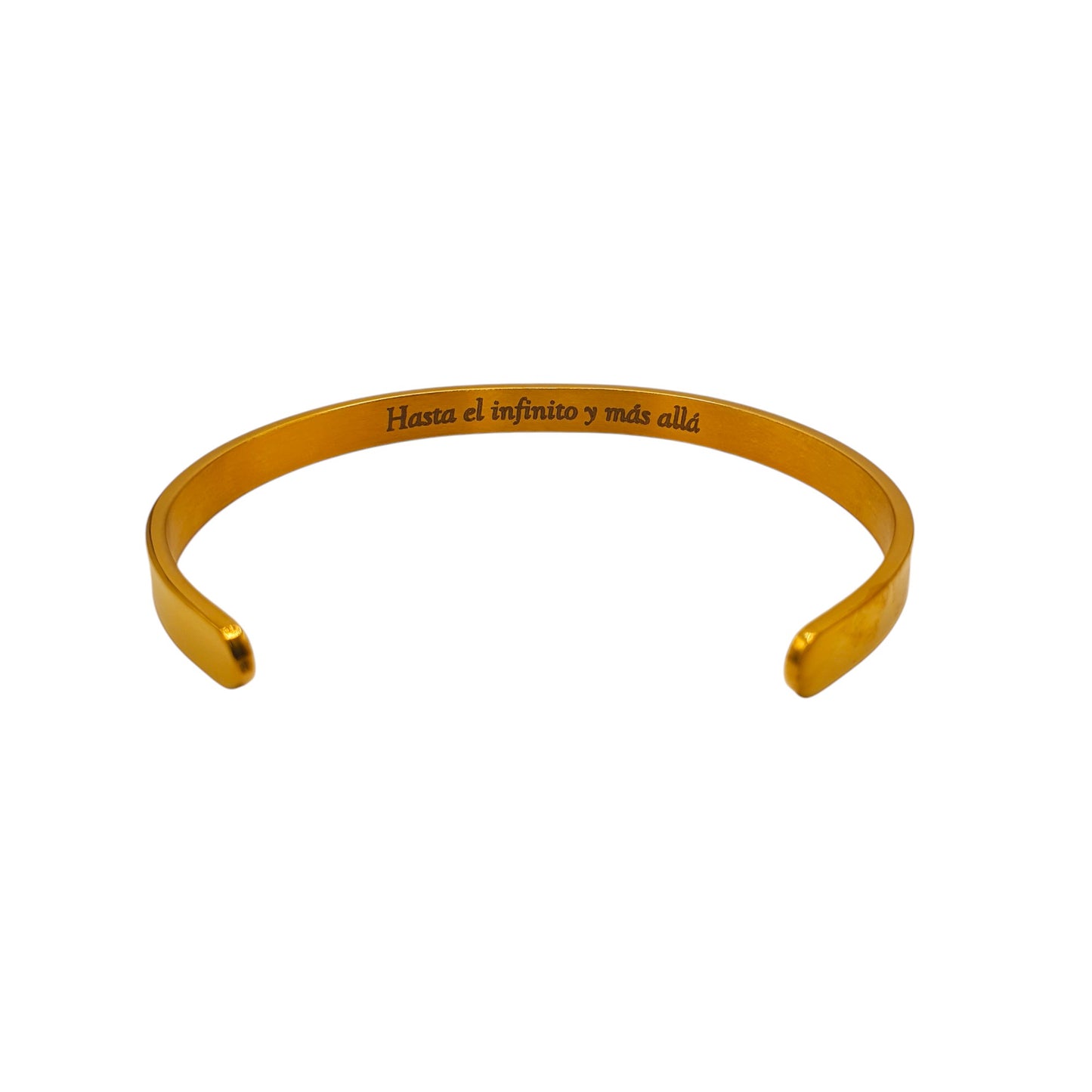 BRAZALETE DORADO PERSONALIZADO
