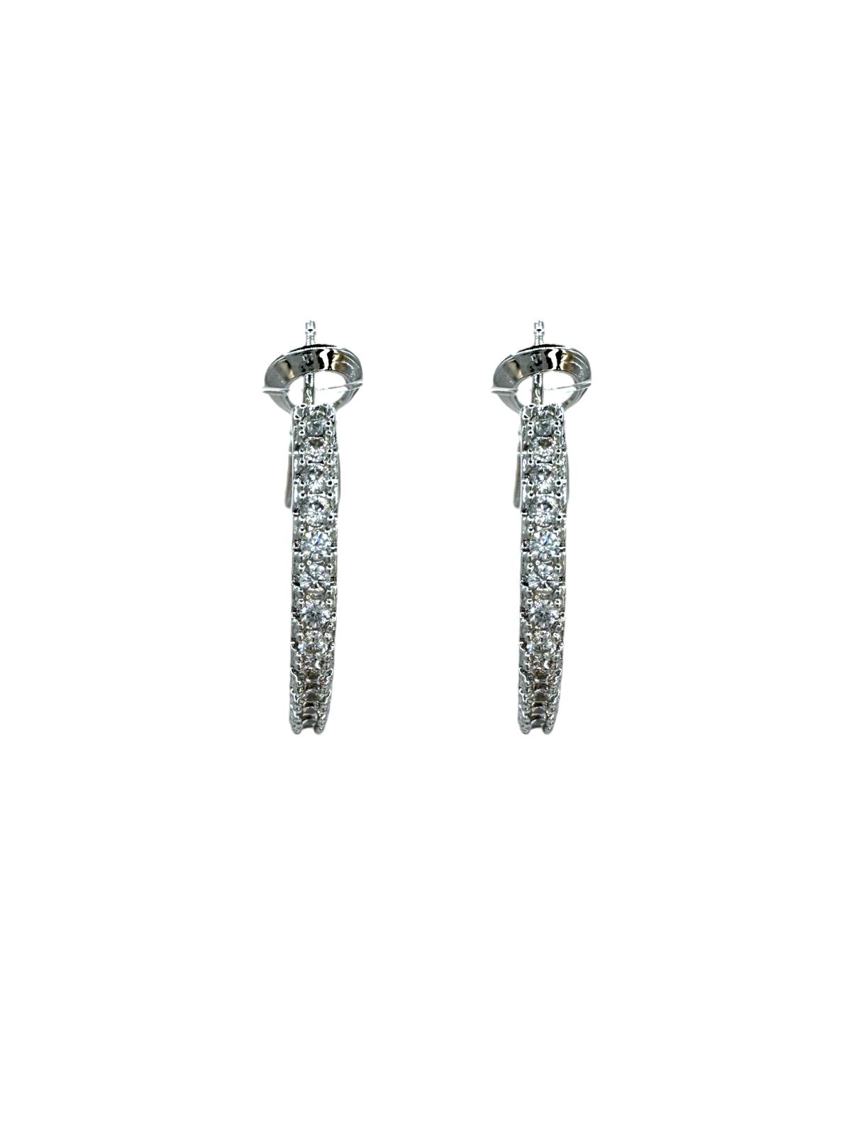 PENDIENTES DE ARO BRILLANTES