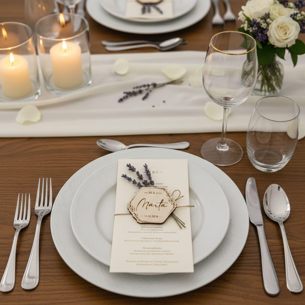 MARCASITIOS DE MADERA PARA BODA PERSONALIZADOS | UN DETALLE ÚNICO PARA CADA INVITADO