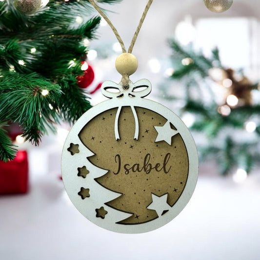 BOLA DE NAVIDAD PERSONALIZADA ÁRBOL