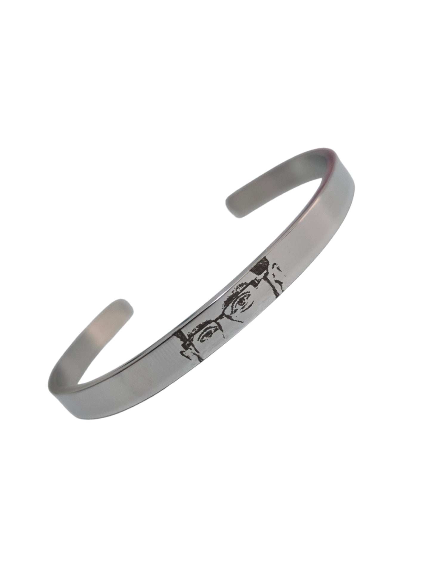 BRAZALETE PLATEADO "MIRADA"