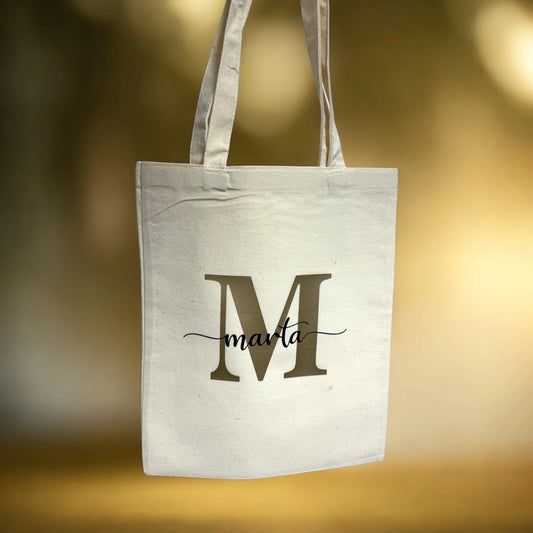 TOTE BAG INICIAL + NOMBRE