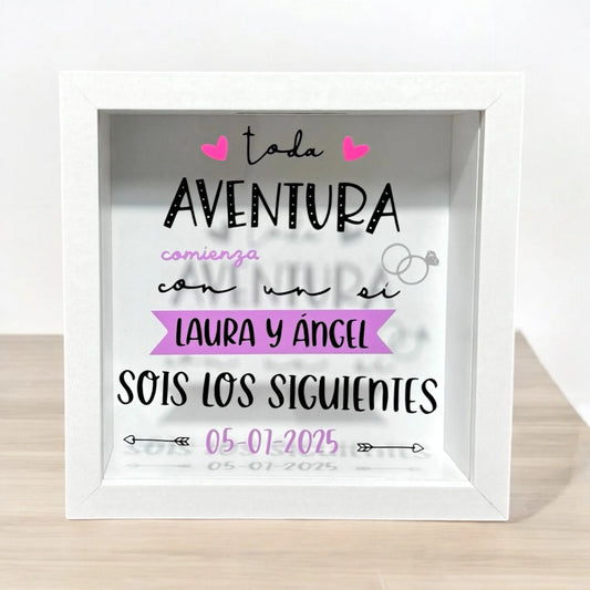 HUCHA “SOIS LOS SIGUIENTES”